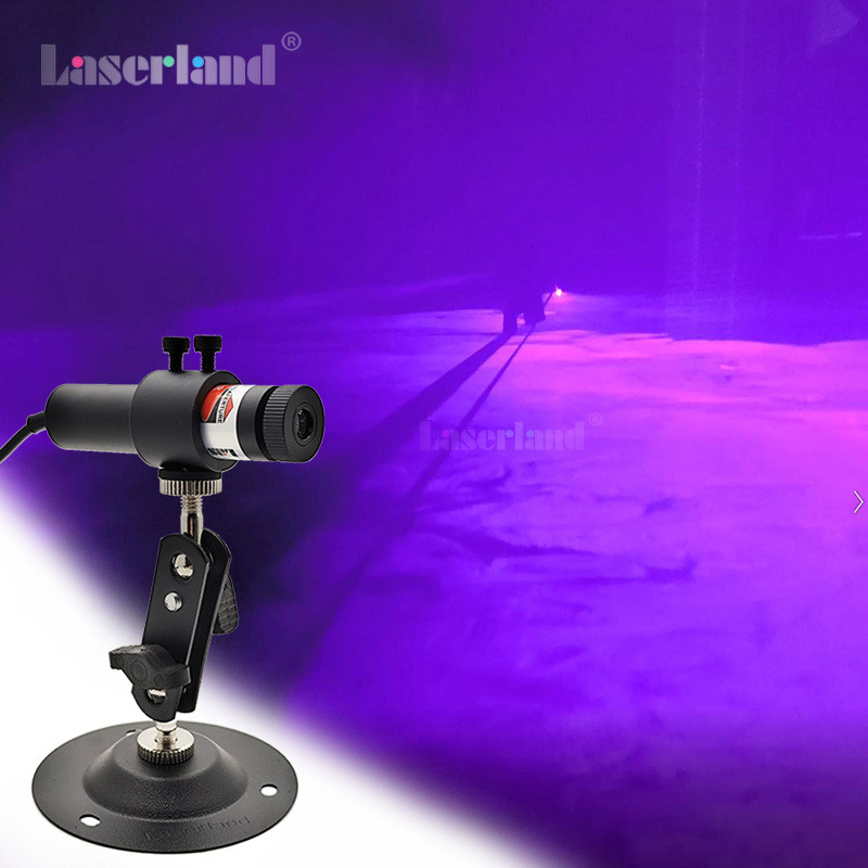 18mm 405nm 100mW Violet Blue Line Focusable Laser Module for Laser Swamp Haunted House