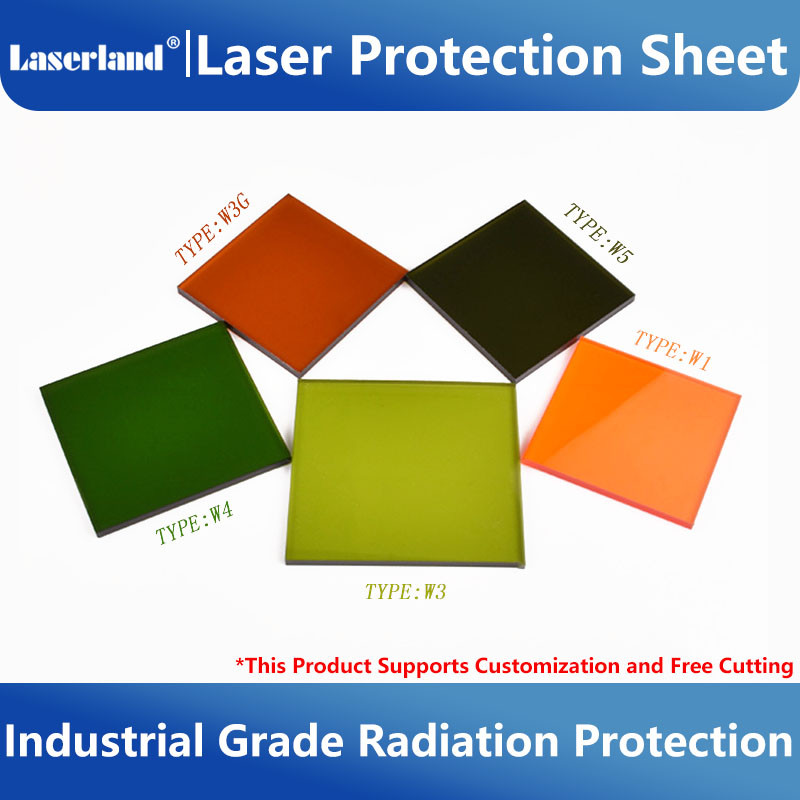 Industrial Laser Window Protection Sheet Shield Clear View Acrylic Safety Screen Standard Size