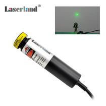 532nm Focusable Green Dot Module Diode Locator for Halloween Haunted House Laser Vortex Tunnel 18mm