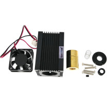Focusable Housing/Case/Heatsink for 9.0mm TO5 Laser Diode LD Module Plastic Lens Fan 3350