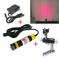 16*68 650nm 5mw 50mW 100mW 50*50 20*20 11 parallel lines Grid Red Light Grating Laser Module 3D structure