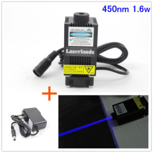 33*55mm 1w 1.6W 2.5w 450nm Blue Dot Laser Module for CNC Engraving Cutting