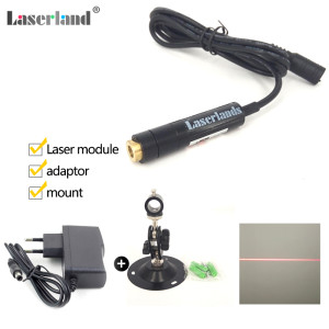 12*55mm 650nm 5mWRed Line Focusable Laser Module DC5V Locater